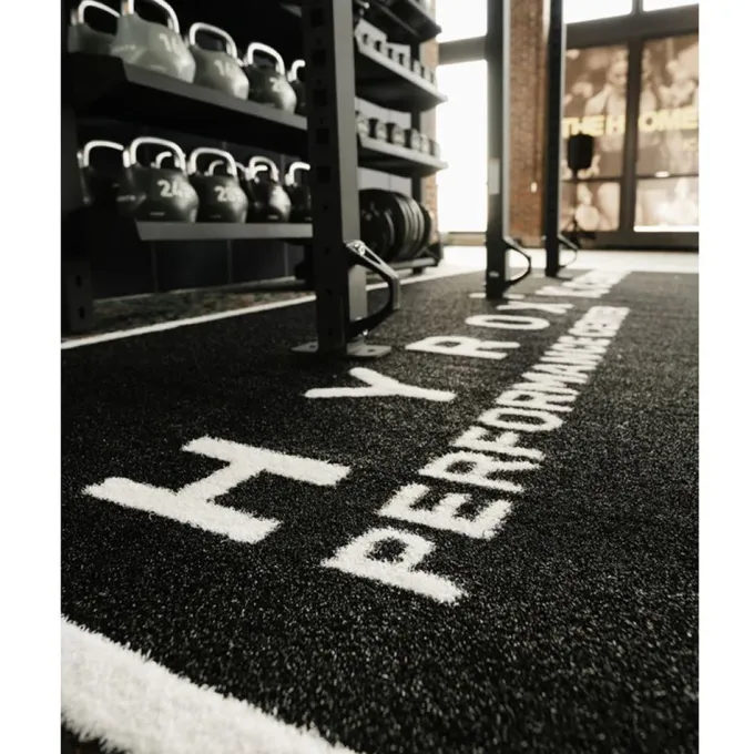 Perform Turf - 2 Lanes with End Zones (With Logos)