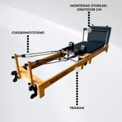 Pilates Reformer Pro Vikbar