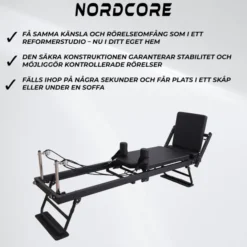 Pilates Reformer Vikbar Maskin