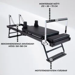 Pilates Reformer Vikbar Maskin