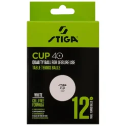 Pingis Ball Cup 40+ 12-pack, Bordtennisbollar
