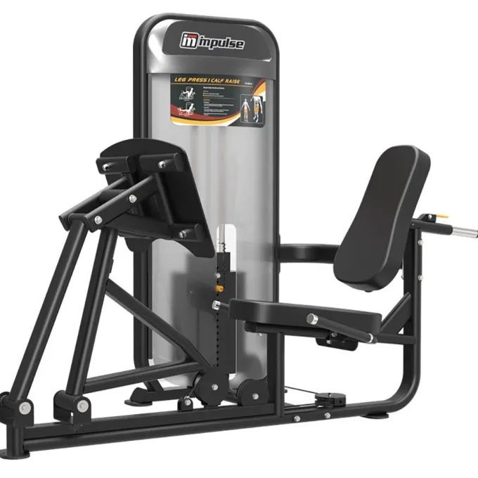PL9010 LEG PRESS/CALF RAISE BLACK