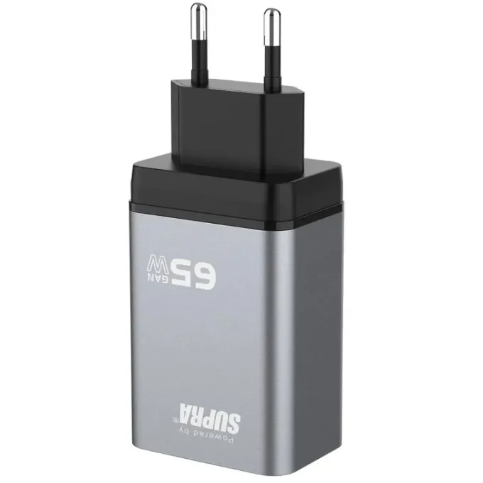 Powerpilot 3-Port Gan Fast Charger 65W