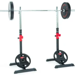 Press & Squat Stand, Skivstångsställning