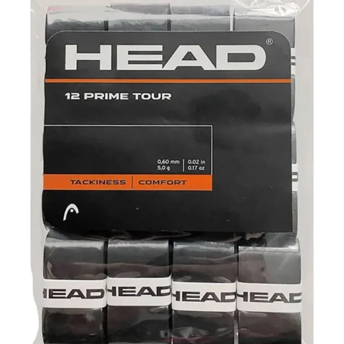 Prime Tour 12 pcs Pack (Overgrip), Tennis grepplindor