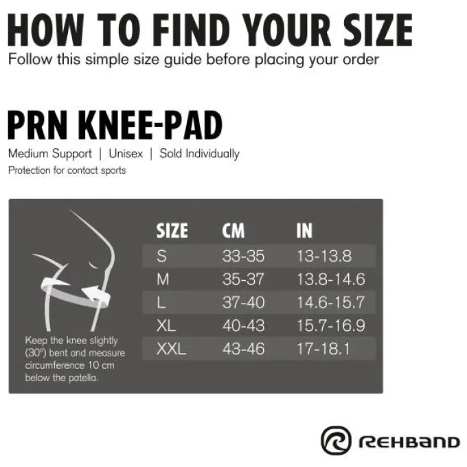 PRN Knee Pad Impact 3mm, Knästöd