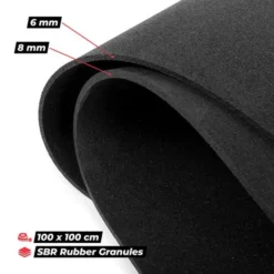 Pro Rubber Flooring (100x100x0,6 cm)