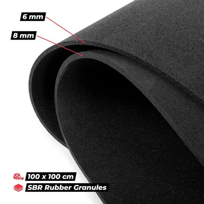 Pro Rubber Flooring (100x100x0,6 cm)
