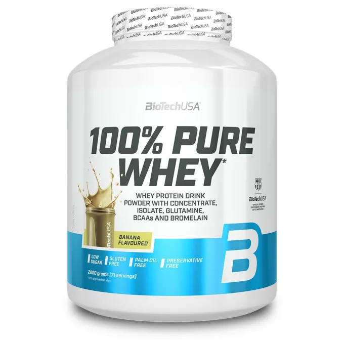 100% Pure Whey, Vassleprotein