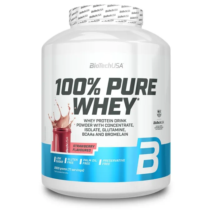 100% Pure Whey, Vassleprotein