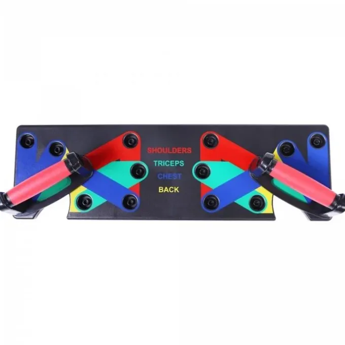 Push Up Board Armhävningar - 9in1, Parallettes & pushup bars