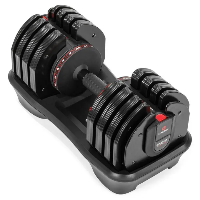 Quick-Lock Dumbbell 36 kg, Justerbara hantlar