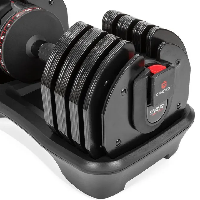 Quick-Lock Dumbbell 36 kg, Justerbara hantlar