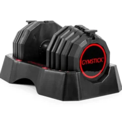 Quick-Lock Dumbbell 4,5 - 22,5 kg (Single), Justerbar Hantel