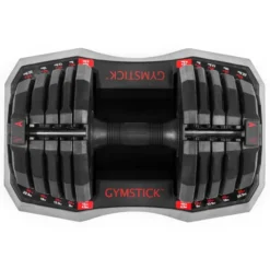 Quick-Lock Dumbbell 4,5 - 22,5 kg (Single), Justerbar Hantel