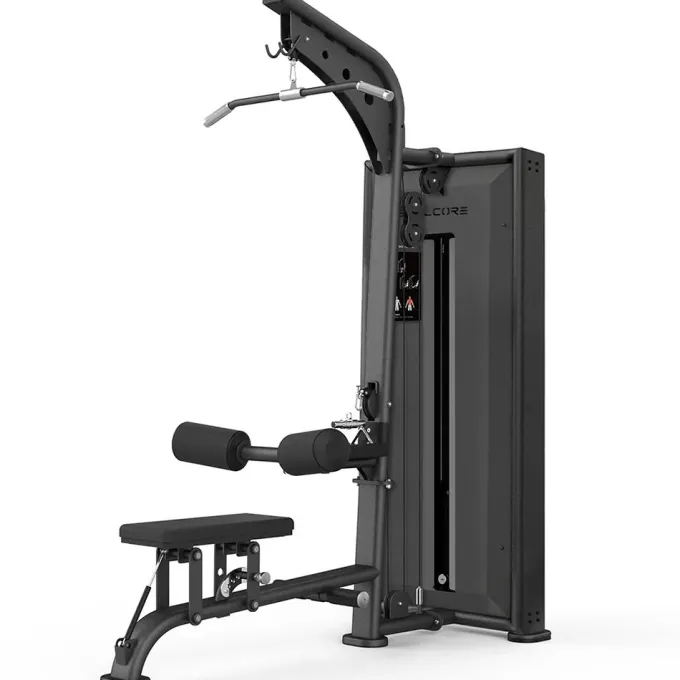 SK Black Lat Pull Down/Seated Row, Ryggmaskin