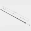 Skivstång 150 cm Stjärnlås - 30 mm