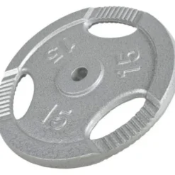 Skivstång CurlstångHantlar TRIGRIP Gjutjärn - 108kg, Skivstångsset järn