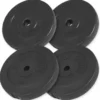 Skivstång Hantlar BASIC - 60 kg, Skivstångsset plast