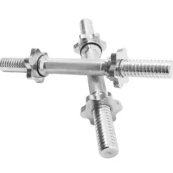 Skivstång Hantlar CHROME - 100 kg, Skivstångsset järn