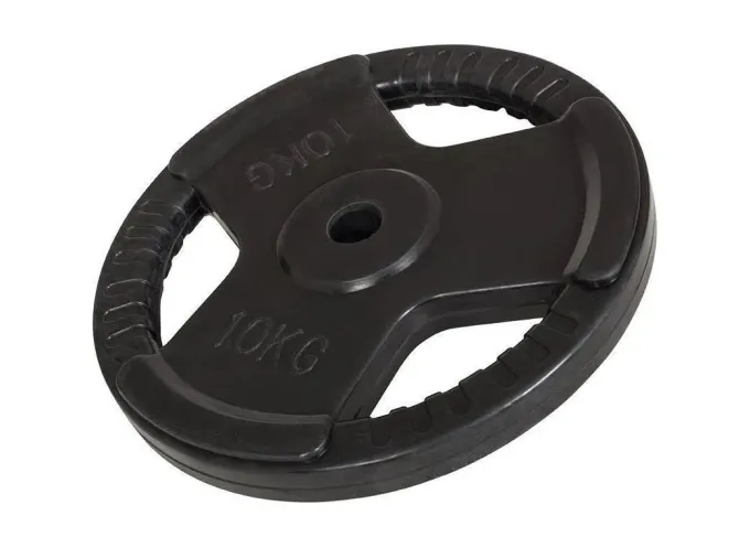 Skivstång Hantlar Trigrip F - 108kg, Skivstångsset gummerade
