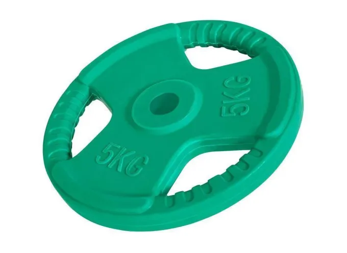 Skivstång Hantlar Trigrip F - 108kg, Skivstångsset gummerade