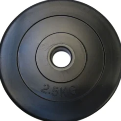 Skivstångset Med Vikter 60 kg, Skivstångsset plast