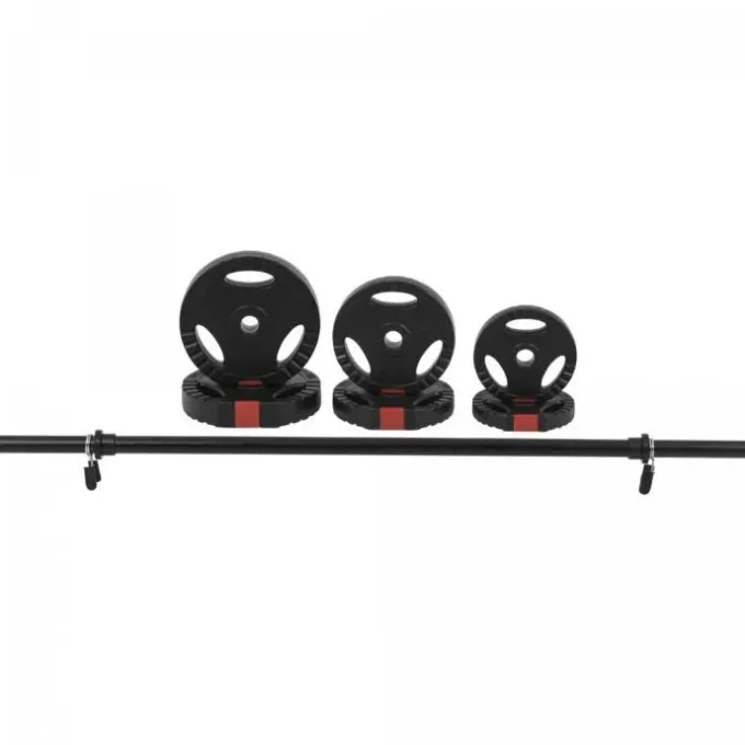 Skivstångspaket - 100 kg, Pump set