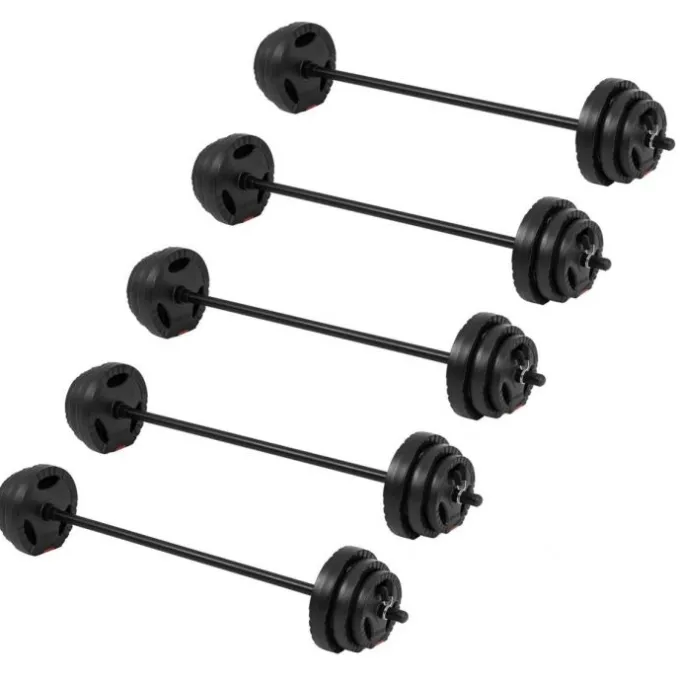 Skivstångspaket - 100 kg, Pump set