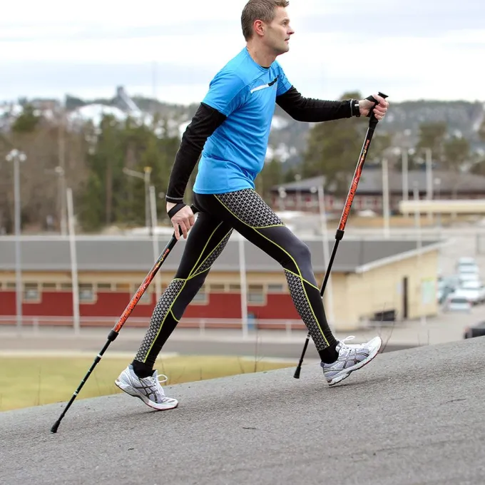 Slimline Gåstav, Gångstavar