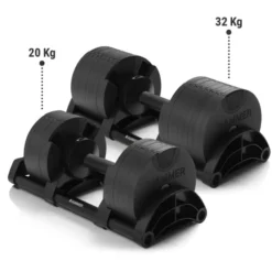 Smartlock dumbbell 20 kg (Single), Justerbar hantel