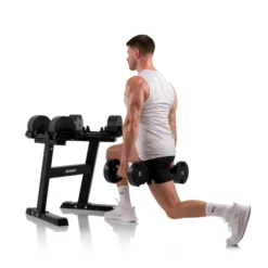 Smartlock dumbbell set 64 kg, 2x32 kg (Par), Justerbara hantlar