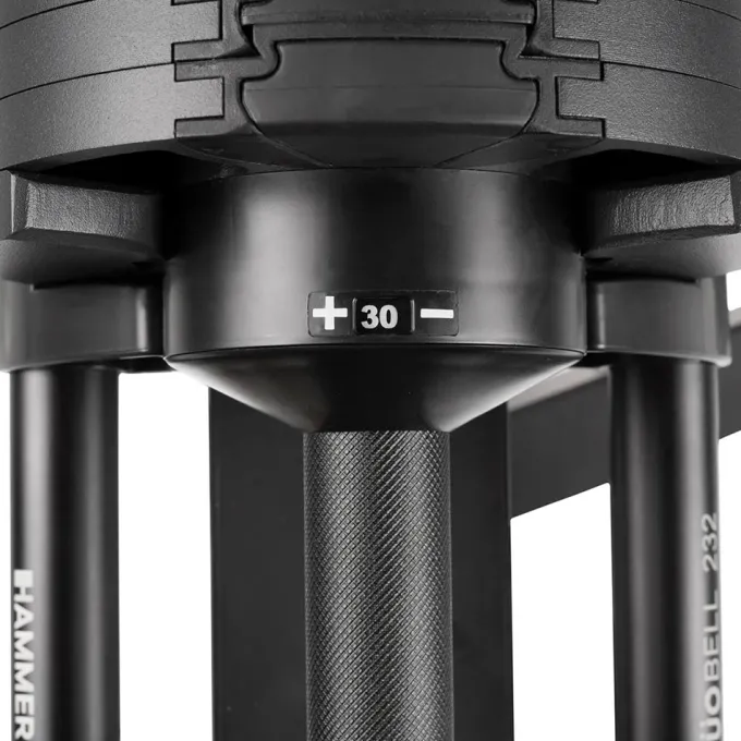 Smartlock dumbbell set 64 kg, 2x32 kg (Par), Justerbara hantlar