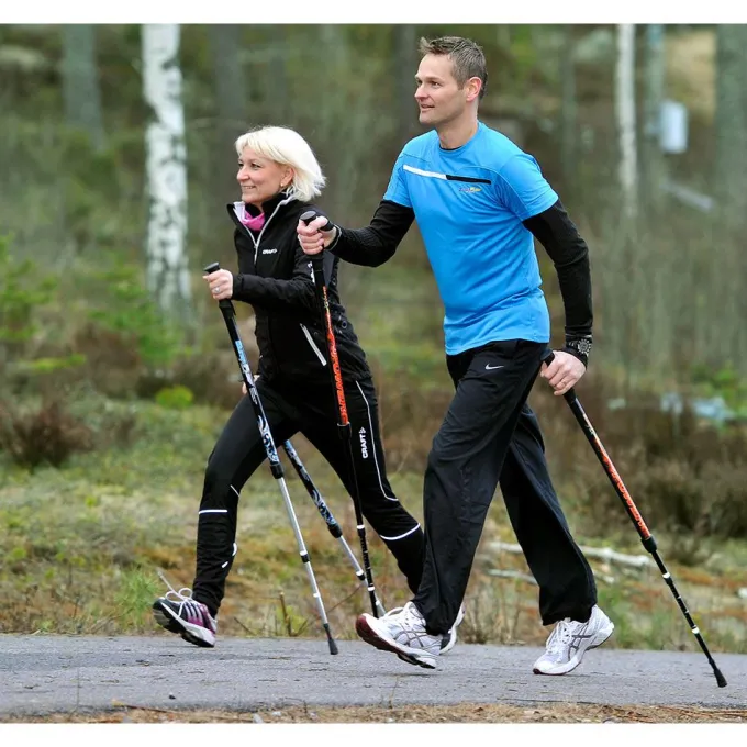 Sportspro Fitness - Teleskopisk Gåstav, Gångstavar