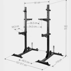 Squat Rack Skivstångsställning - 400kg