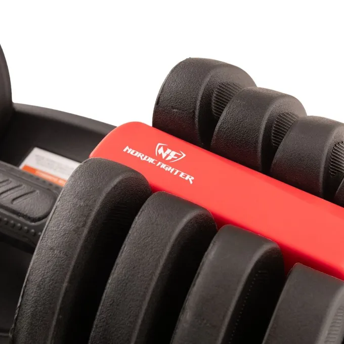 Ställbar Hantel Styckvis 18 kg, Justerbara hantlar