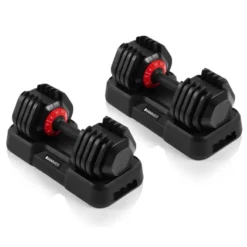 StrongLock4.0 Dumbbell set 50 kg, 2x25 kg (Par), Justerbara hantlar
