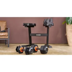 StrongLock4.0 Dumbbell set 50 kg, 2x25 kg (Par), Justerbara hantlar