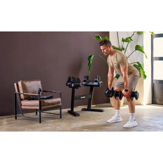 StrongLock4.0 Dumbbell set 50 kg, 2x25 kg (Par), Justerbara hantlar