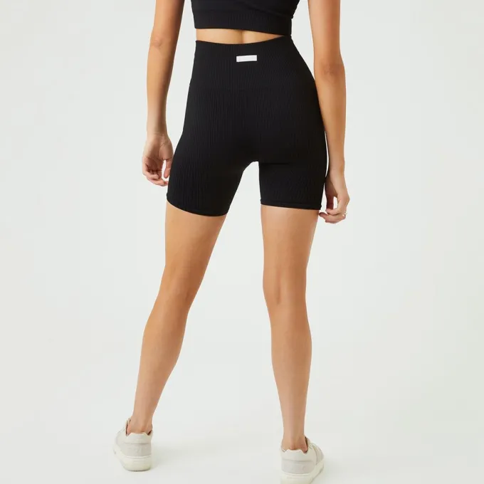 Studio Seamless Ribbed, Padel- och tennisshorts dam