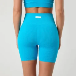 Studio Seamless Ribbed, Padel- och tennisshorts dam