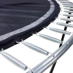Studsmatta Premium Black Line Med Skyddsnät
