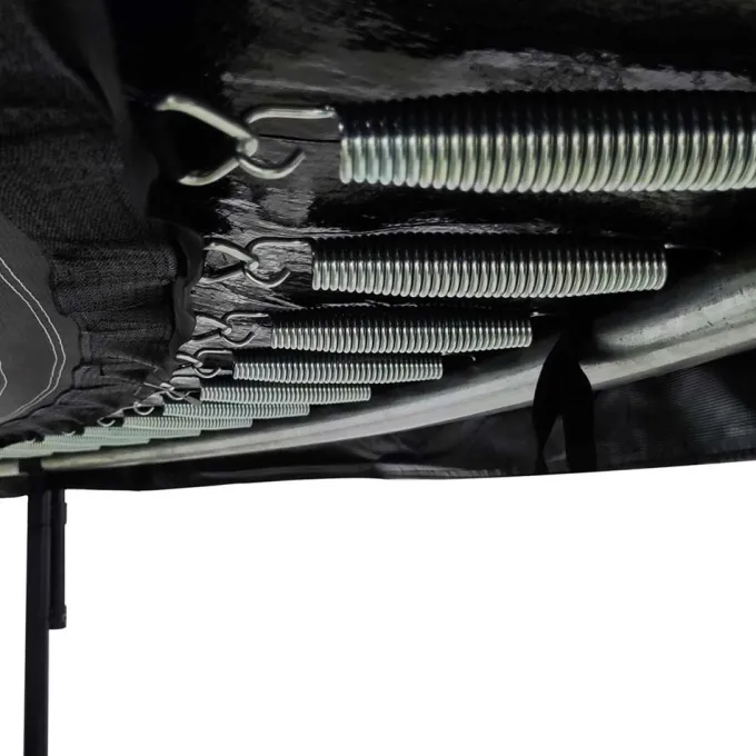 Studsmatta Premium Black Line Med Skyddsnät