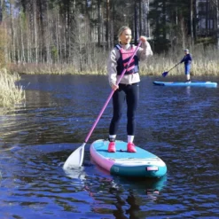 SUP-bräda Bass Pink 11.0 (335x84cm)