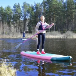 SUP-bräda Bass Pink 11.0 (335x84cm)