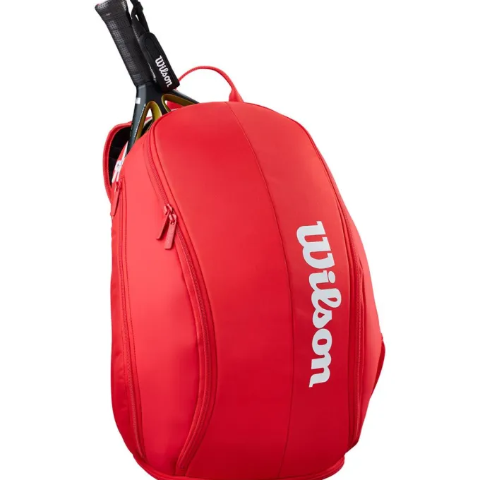 2026 Super Tour Red Padel Backpack Red, Padelväska