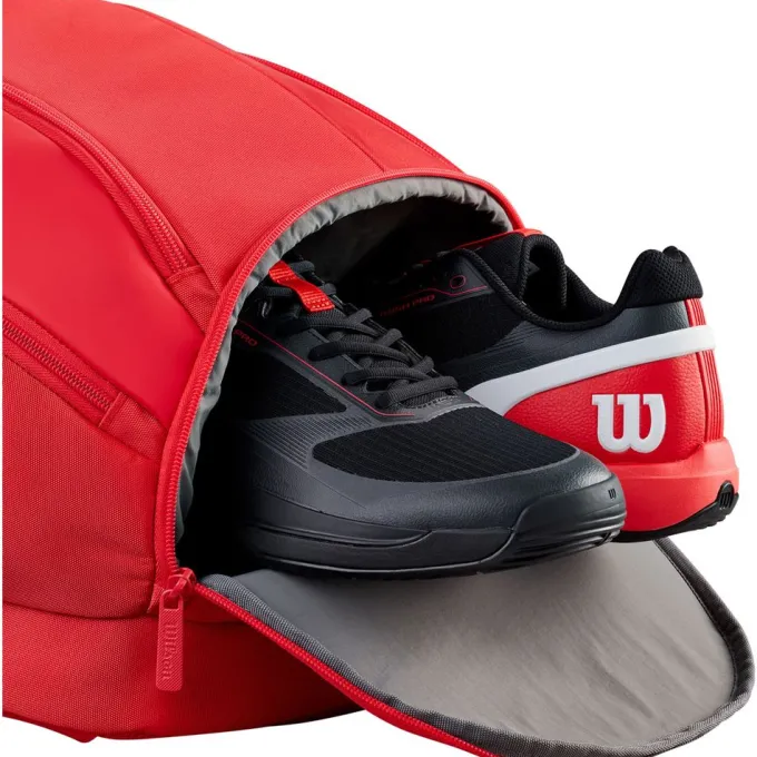 2026 Super Tour Red Padel Backpack Red, Padelväska