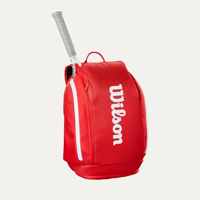 Super Tour Wilson Red Backpack Red, Tennisväska