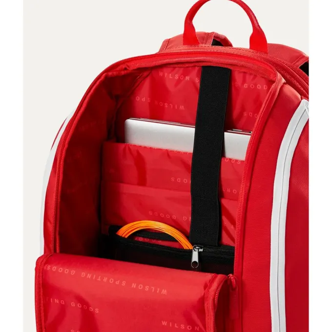 Super Tour Wilson Red Backpack Red, Tennisväska