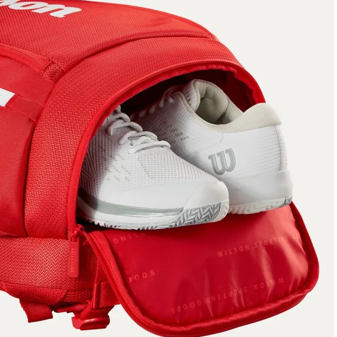 Super Tour Wilson Red Backpack Red, Tennisväska